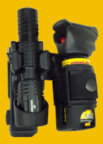 Double Holders for Tactical Flashlight and Pepper Spray (SH Holder)