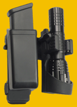 Double Holders for Magazine and Tactical Flashlight (LHU Holder)