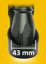 Universal Holder LHU for Flashlight with Head Diameter 43 mm