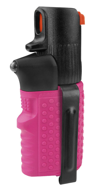  Spray Flashlight HURRICANE Pink, with Metal Clip